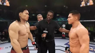 Bolo Yeung vs. Van Damme (EA Sports UFC 3) - CPU vs. CPU - Crazy UFC 👊🤪