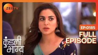 Prithvi-Preeta का रिश्ता टूटने से बचा | Kundali Bhagya | Full Ep 185 | Zee TV | 27 Mar 2018