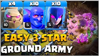 TH13 Golem Bowler Witch With Zap Spell | Best Th13 Ground Attack Strategy 2024 In CoC