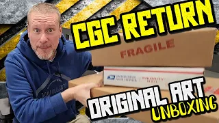 Unboxing CGC Graded Comics and Original Art Haul