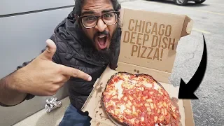 CHICAGO'S BEST DEEP DISH PIZZA! - Trying Chicago's best Deep Dish Pizzas