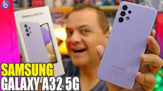 Até que ENFIM! GALAXY A32 5G tá na MÃO! Unboxing e Impressões