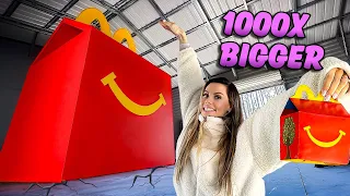 I BUILT WORLDS LARGEST HAPPY MEAL *tiny house*