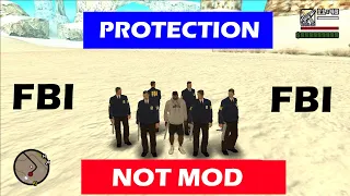 How to get MILITARY / FBI protection in GTA San Andreas ||