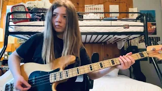 Supermassive Black Hole - Muse (Full bass cover!!) #muse #bass #bassist #femalemusician