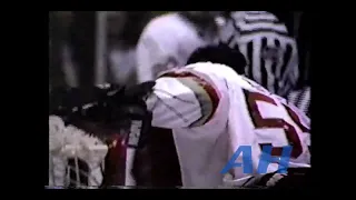 OHL WHL QMJHL Memorial Cup May 17, 1992 Sault Ste. Marie Greyhounds v Kamloops Blazers (R) Drew Bann