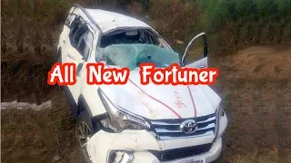 All New Fortuner Shocking Accident