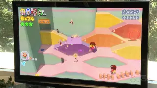 Super Mario 3D World Gameplay  Double Cherry Pass (Multiplayer)
