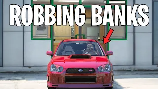 Robbing Every Bank in GTA 5 RP