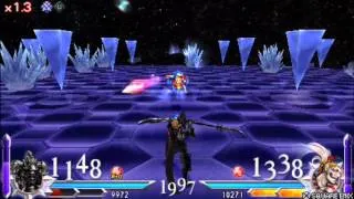 [Dissidia 012 Online] Gabranth[Jet] vs Kefka[Truth] M1, M2, M3