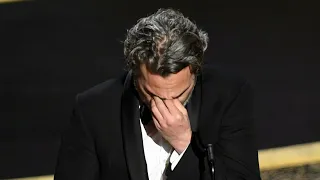 Joaquin Phoenix Wins Oscar For Best Actor!