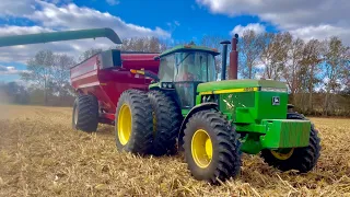 John Deere 4955 To The Rescue… 8130 Down