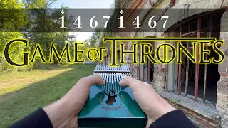 Game of Thrones Theme / House of the Dragon - Kalimba Tutorial