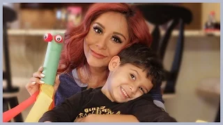 Snooki’s Dragon DIY with Lorenzo!