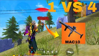 RUSHADÃO COM AS MELHORES ARMAS NA SOLO VS SQUARD!! FREE FIRE MOBILE