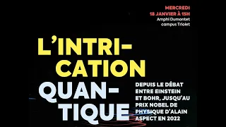 Conférence Intrication Quantique