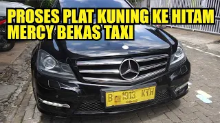 Cerita Setelah Beli Mercedez Benz C200 W204 2014 Bekas Taksi Plat Kuning