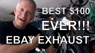 EBAY EXHAUST - Best $100 Ever Spent?!?