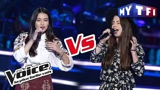 Claire Gautier VS Lou Mai - « Lost On You » (LP) | The Voice 2017 | Battle