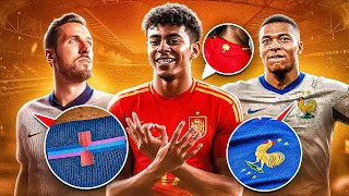 All Euro-2024 Kits and The Hidden Meanings - England, Spain, France,  Germany, Portugal, Netherlands