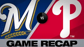 Yelich homers twice in 11-3 win vs. Phillies - 5/16/19