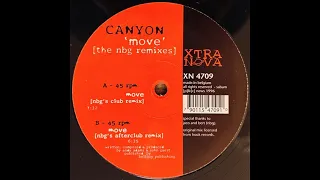 Canyon - Move (NBG's Club Remix) (Belgium, 1996)