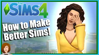 How to Create MORE REALISTIC Sims using NO CC! [Tips]