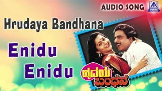 Hrudaya Bandhana | "Enidu Enidu" Audio Song | Ambareesh,Sudharani | Akash Audio