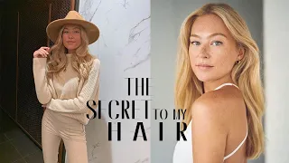 THE SECRET TO MY HAIR | HOLLIE HOBIN