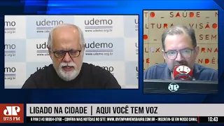 Confisco Salarial - Entrevista Prof Chico Poli - Jornal da Manhã - Jovem Pan News Bauru - 06/08/2021