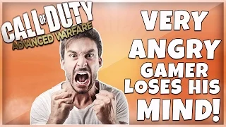 Angry Gamer Loses His Mind with Rage! (Advanced Warfare Funny Moments)