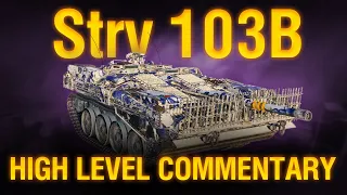 The MOST FLEXIBLE Tank Destroyer | Strv 103B - High Level Commentary