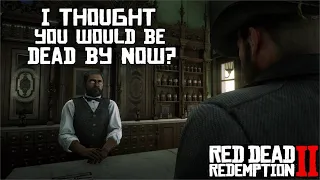 Revisiting the Doctor that Diagnosed Arthur with TB (Hidden Dialogue) Red Dead Redemption 2