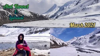 Manali to Lahaul via Atal Tunnel | Heavy Snow | India's Most Beautiful Highway Trip Episode 4