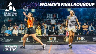 Squash: El Sherbini v Gohar - CIB Egyptian Open 2021 - Women's Final Roundup