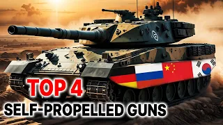 Top 4 Most Powerful Self-Propelled Guns in the World at Present