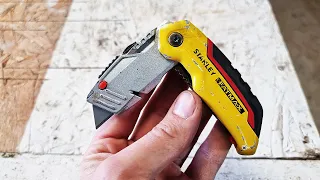 How To Fold A Stanley Fatmax Knife