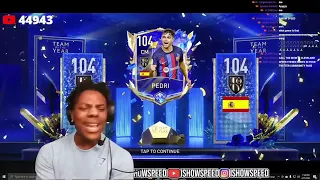 iShowSpeed  LOSES IT  After This FIFA Mobile Pack Opening    PACKS MESSI