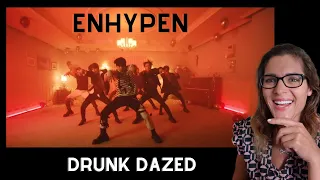 LucieV Reacts for the first time to  ENHYPEN - Drunk-Dazed