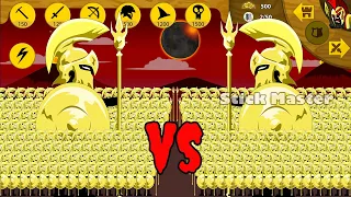 HACK SUMMON 999 GOLDEN ARCHIDON VS 999 SPEARTON GOLD VS FINAL BOSS | STICK WAR LEGACY | STICK MASTER