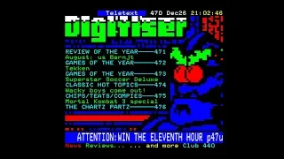 Teletext Snapshot 26-12-1995 Digitizer Bambozle Game charts