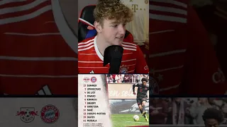 FC Bayern Aufstellung vs RB Leipzig