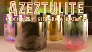 Azeztulite Alchemy Singing Bowls |  Acoustic Binaural Sounds