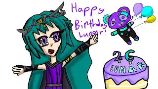 HAPPY BIRTHDAY LUNAR!!!!!! (From Krew!) 💜💜💜💜💜💜💜 #krew #krewreacts