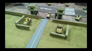 Tank Wars Part 2 | Air Base Raid (Pappercraft Stopmotion)