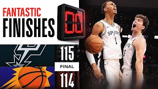 Final 5:00 WILD ENDING Spurs vs Suns | October 31, 2023