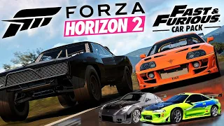 FORZA HORIZON 2 - MOSTRANDO TODOS CARROS DA DLC FAST & FURIOUS CAR PACK! #02