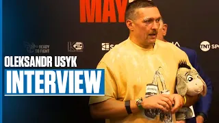 Oleksandr Usyk FULL Post-Fight Press Conference Reaction