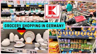 🇩🇪  Grocery Shopping at Kaufland in Germany with Prices | 2024 | Weekly Food Budget for a Couple