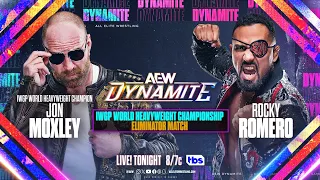 FULL MATCH - Jon Moxley vs. Rocky Romero – IWGP Title Eliminator Match: AEW Dynamite, May 29, 2024
